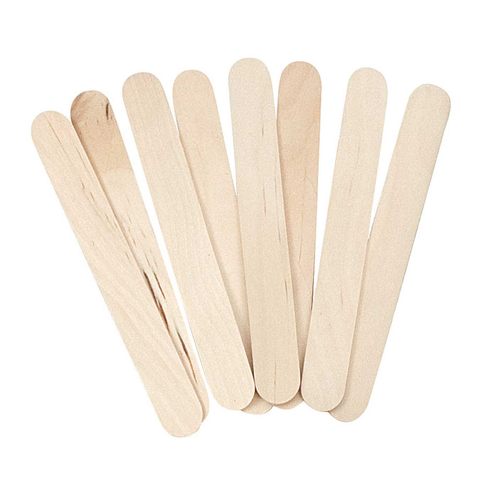 Zart Art natural coloured wooden popsticks 